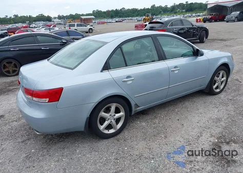 2007 Hyundai Sonata Limited/Se V6 from USA, damaged, VIN 5NPEU46F37H209758